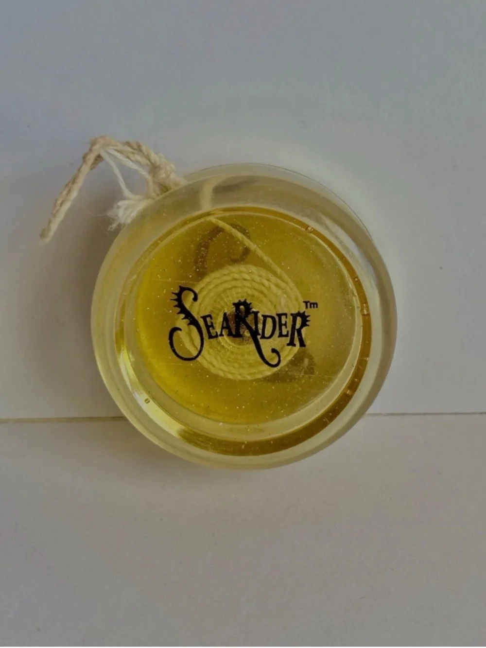 Vintage Sea Rider Preserved Resin Seahorse 90s Yo-Yo Retro Toy